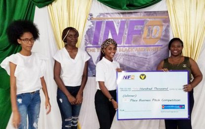 Three Lindeners emerged winners of INFO 10 Business Pitch Competition