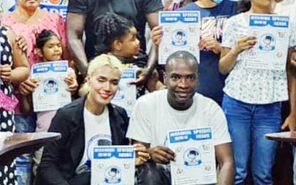 The Jaden Foundation takes goodwill efforts for special needs children to Bartica