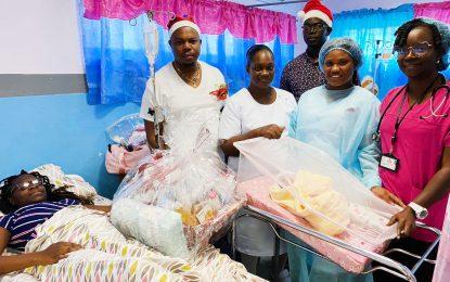 Twin among 36 babies born on Christmas Day