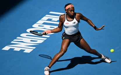 Gauff wins all-American clash to reach Australian Open last 16