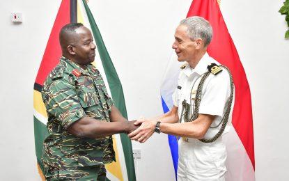 Netherlands’ Defence Attaché pays courtesy call to Army leadership