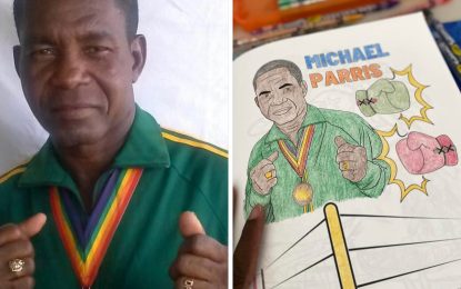 Linden-born author launches historical colouring book for children