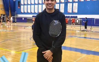 Narayan Ramdhani finishes 1st in ACAC Tournament#2 Men’s Singles, Mixed Doubles