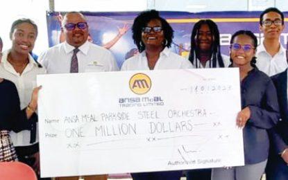 Ansa McAL officially adopts Parkside Steel Orchestra