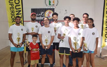 Thrilling finish to the Bounty Farms Mash Handicap Squash tournament