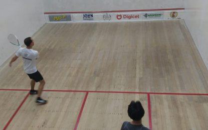 Exciting start on opening day of Bounty Farm’s Mash Handicap squash tournament