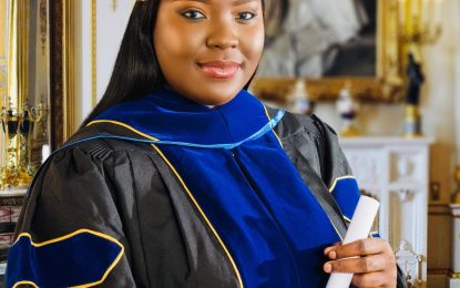 Linden girl attains PhD at 26-years-old