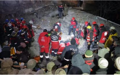 More than 20,000 confirmed dead in earthquake