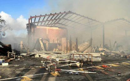 Looters raid Parika Market after fire