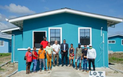 Nine Annandale squatters receive keys to new low-income homes
