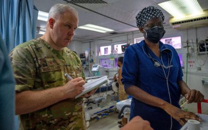 U.S. Military medical team commences two-week mission in Guyana