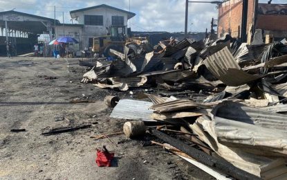 Fire Service confirms welding sparks started fire at Parika Market