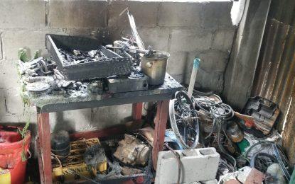 Fire destroys home of Bartica couple