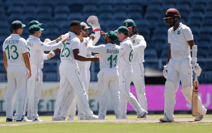 Holder lifts West Indies and frustrates South Africa