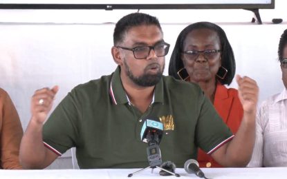 President Ali dodges question on ring-fencing for 5th Exxon project