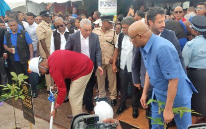 Sod turned for ICC standard Stadium and Multipurpose facility at Palmyra