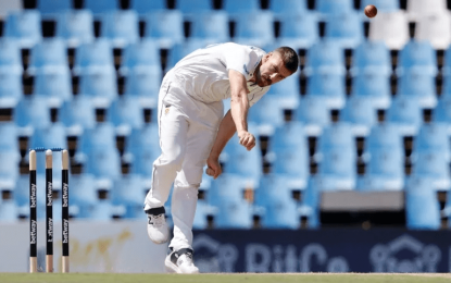 Nortje out as South Africa aim for Test series win over W.Indies