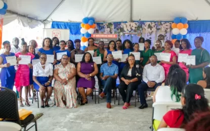 108 persons now certified in commercial food preparation, IT through BIT