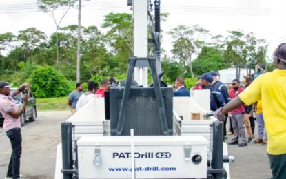 $82M drill commissioned to expand wells countrywide