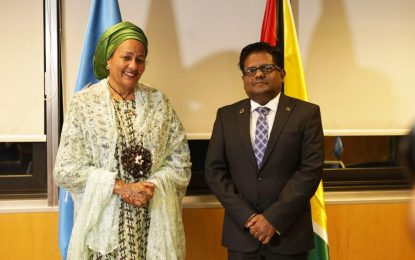 Finance Minister meets UN’s Deputy Secretary-General