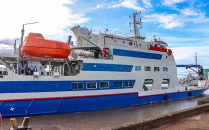 New vessel set to position Region One as major trade hub – President Ali