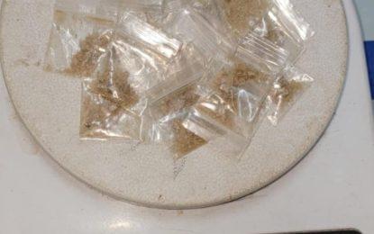 Bartica vendor caught with ganja, meth in havesack