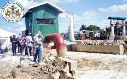 New pump station at Corentyne estimated to cost over $798M