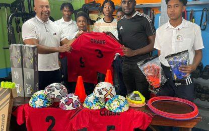 Garrett pays it forward to Chase Academy and ‘Multi’