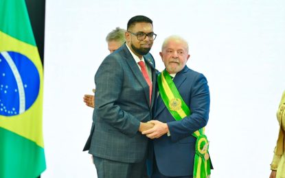 Pres. Ali heads to Brazil for meeting with South American presidents