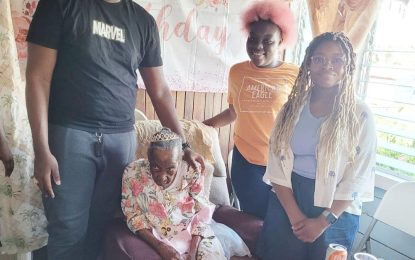 ‘Cousin Vadney’ celebrates 111th birthday