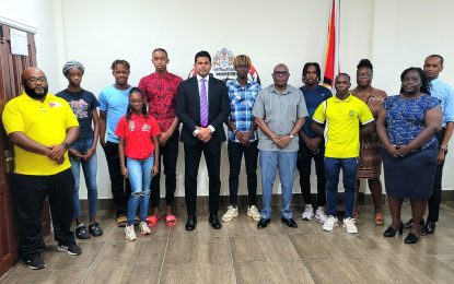 Guyanese athletes depart for South American U20 athletics championships