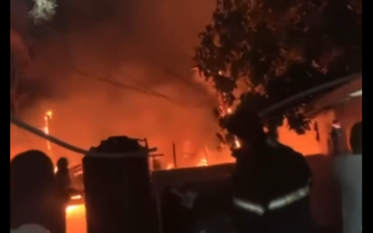 Cummings Lodge house goes up in flames after garbage fire left unattended
