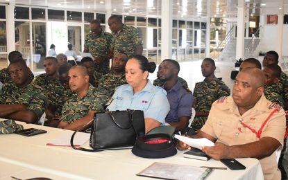 Joint services ranks prepare for LGE