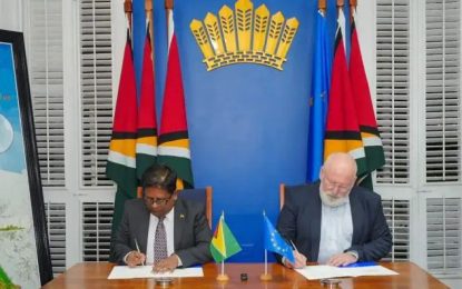 Guyana, EU ink agreement to protect, manage mangroves