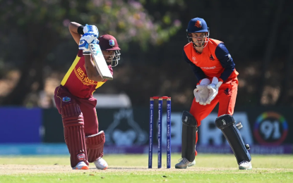 Dutch stun West Indies in super over as Zimbabwe demolish USA