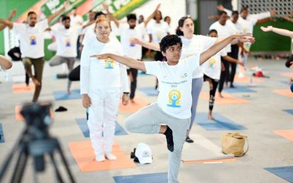 Celebration of International Day of Yoga-2023 in Guyana