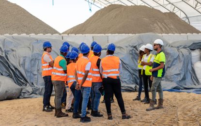 UG students get exposure to construction techniques at the VEHSI facility