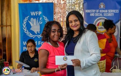 Small-scale farmers receive one-time cash grant, supplies