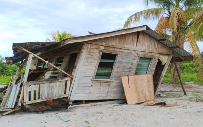 Lucky escape: Moblissa man escapes unhurt after house collapses during storm