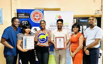 Kares Engineering Inc., Ultracare Medical Centre Laboratory certified by GNBS