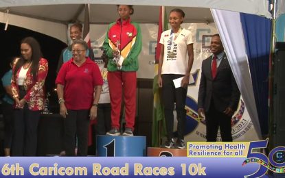 Harvey wins Women’s CARICOM 10K