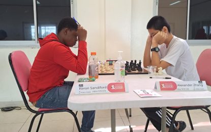 Couchman, Sandiford take the lead