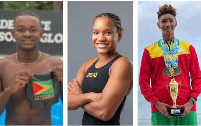 Noel, Seaton and Persaud to compete at Aquatics World Championship