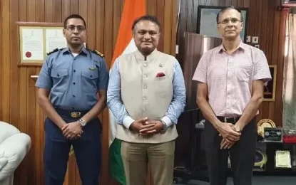 Two GDF officers benefitting from India’s ITEC scholarship