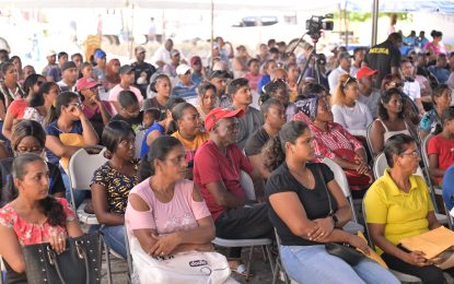 Region 6 house lot allottees sign Agreements of Sale