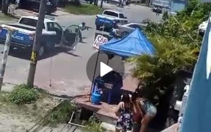 Lone bandit shot after invading Rio Apartments to rob Venezuelan women