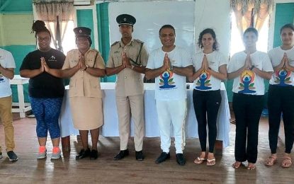 New Amsterdam Prison inmates graduate from Yoga programme