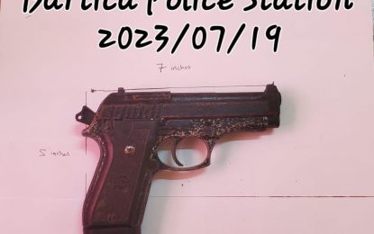 Wanted man nabbed in Bartica with unlicensed gun