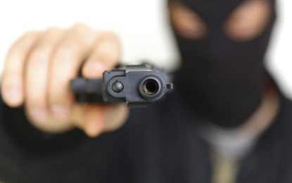 Bandits shoot man, gun-butt wife in head during robbery