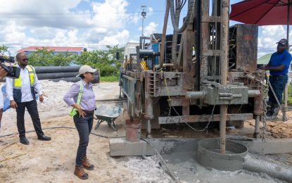 Caledonia water treatment plant could finish ahead of scheduled time – Min. Rodrigues
